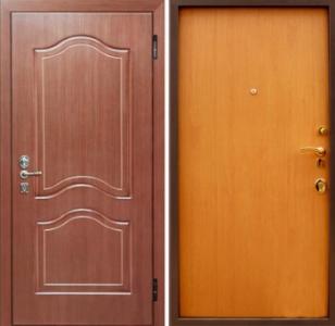 Дверь с отделкой: ламинат + МДФ купить с установкой