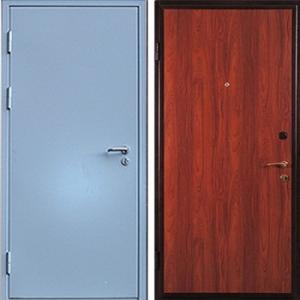 Дверь металлическая входная для дачи с отделкой Простой окрас + Ламинат купить с установкой