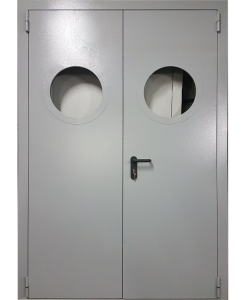 Техническая металлическая дверь - порошковое напыление с 2-х сторон купить с установкой